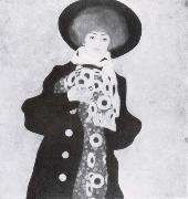 Portrait of gertrude schiele